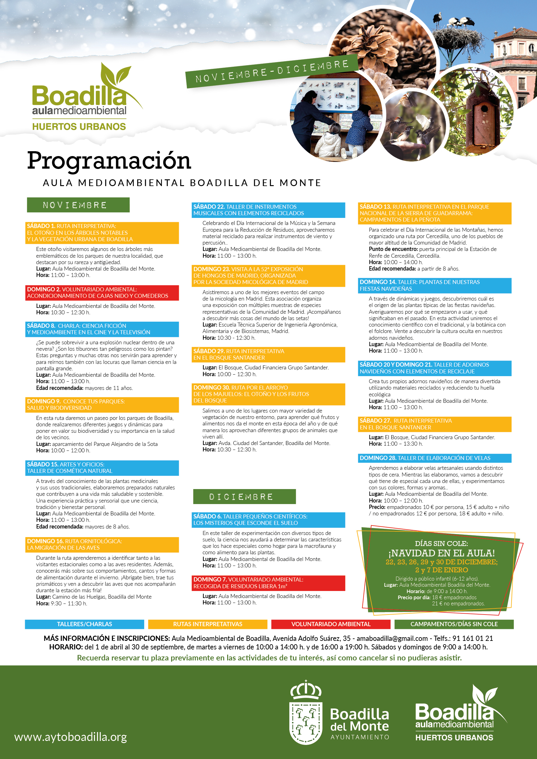 Actividades Boadilla 4T25